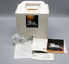 Swarovski Crystal 1995 Inspiration Africa Lion Figure Annual Edition SCS