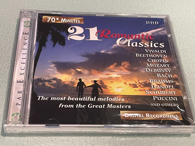 21 Romantic Classics - CD Album - 1995 St-Clair Music Canada - NEW & SEALED