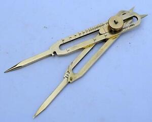 6"Brass Proportional Divider Drafting Tool Engineering Instrument Messing Teiler