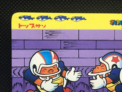 Chargin' Chuck Mario Super Mario World Mario bros Card Topsun