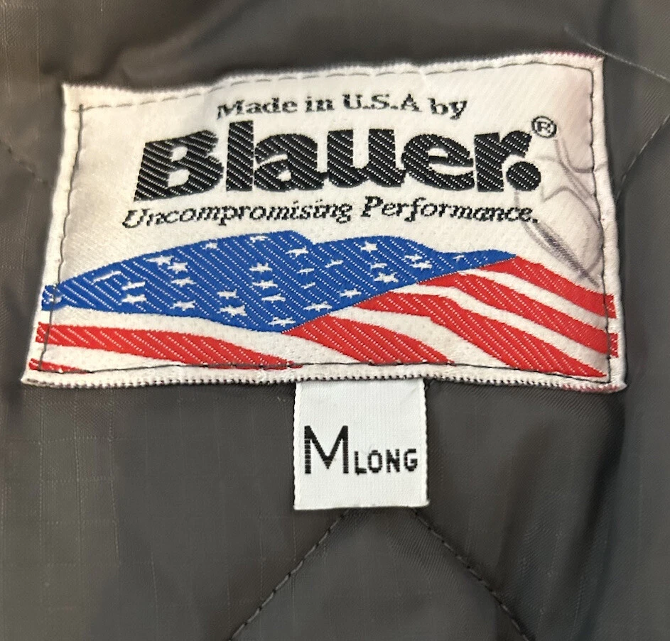 BLAUER AIRLINE PILOT MED LONG PARKA JACKET W/ LINER DARK NAVY - Image 4 of 4