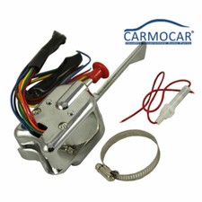 New 12v Universal Street Hot Rod Chrome Turn Signal Switch For Ford Gm Buick