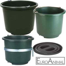Baueimer Futtereimer Wassereimer Futtertrog Stalleimer Futterkrippe 12/20 Liter
