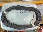 One spool of Western Electric 20 ga twisted cloth covered solid wire