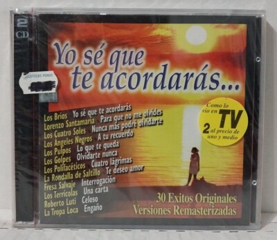 Yo Se Que te Acordaras 30 Exitos Originales by Various (CD 724352131723) *NEW*
