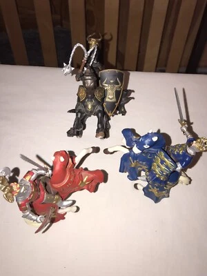 Lot Chevaliers Papo Et Autres - Photo 1/4