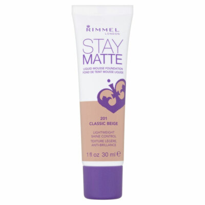 NEW RIMMEL LONDON Stay Matte Liquid Mousse Foundation - Classic Beige