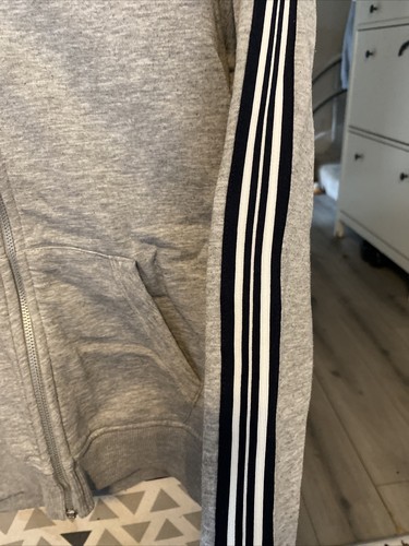 Felpa con cappuccio e zip intera grigia Next taglia XS - Foto 4 di 7