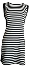 Malloy Colorblock Dress, Stretch M BodyCon Party Short Office Modern Work Stripe