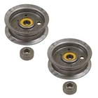 2 Heavy-Duty Flat Idlers fit Ariens 01213200 52007000 924028 John Deere M124285