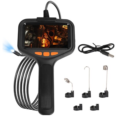 4.3'' Inspection Camera with Light Articulating Borescope Endoscope Camera IP67