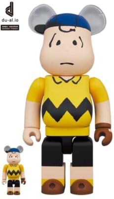 MEDICOM TOY - MLB × PEANUTS BE@RBRICK Charlie Brown KNOWEAR — Medicom Toy BE@RBRICK MLB Peanuts Charlie Brown