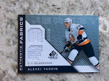 2007-08 SP Game Used Edition Authentic Fabrics 14/100 Alexei Yashin #AF-AY R370