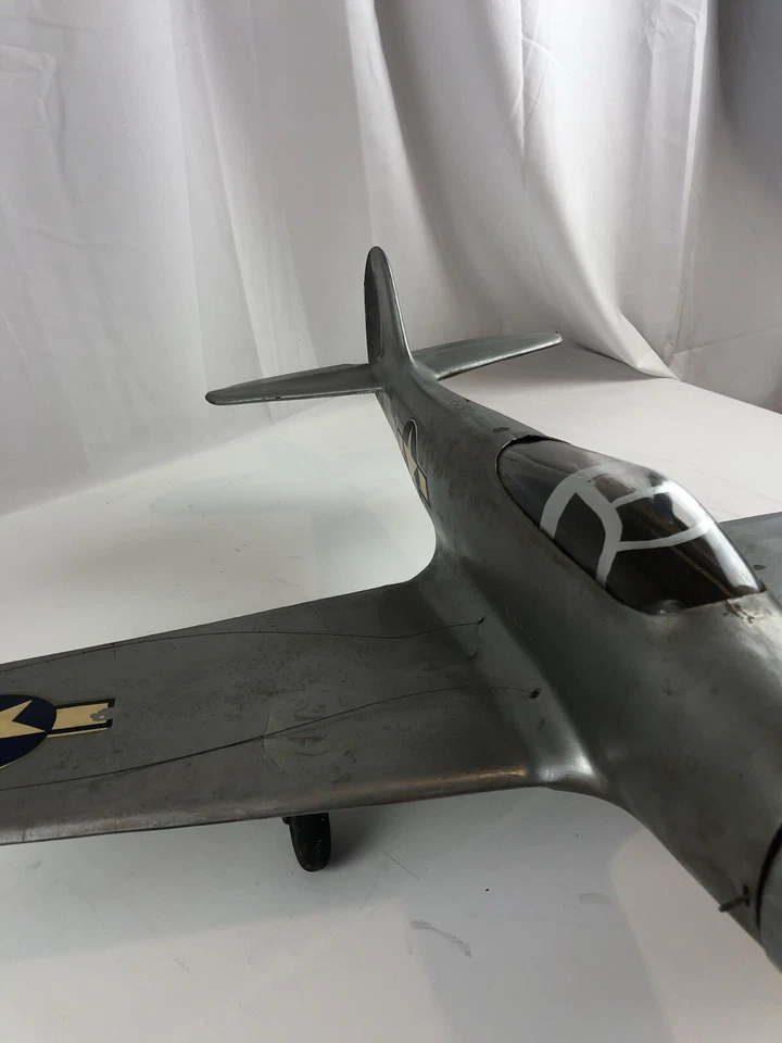 Vintage Control Line Bell XP-72, 1940s Made By Form-A-Craft, Kit Hard Fiber Form - Image 2 of 4