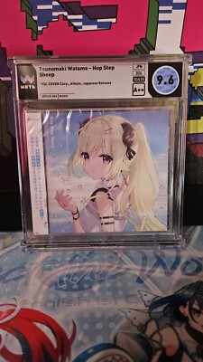 Hololive Tsunonaki Watame CD Album ''Hop Step Sheep'' Graded 9.6 A++  