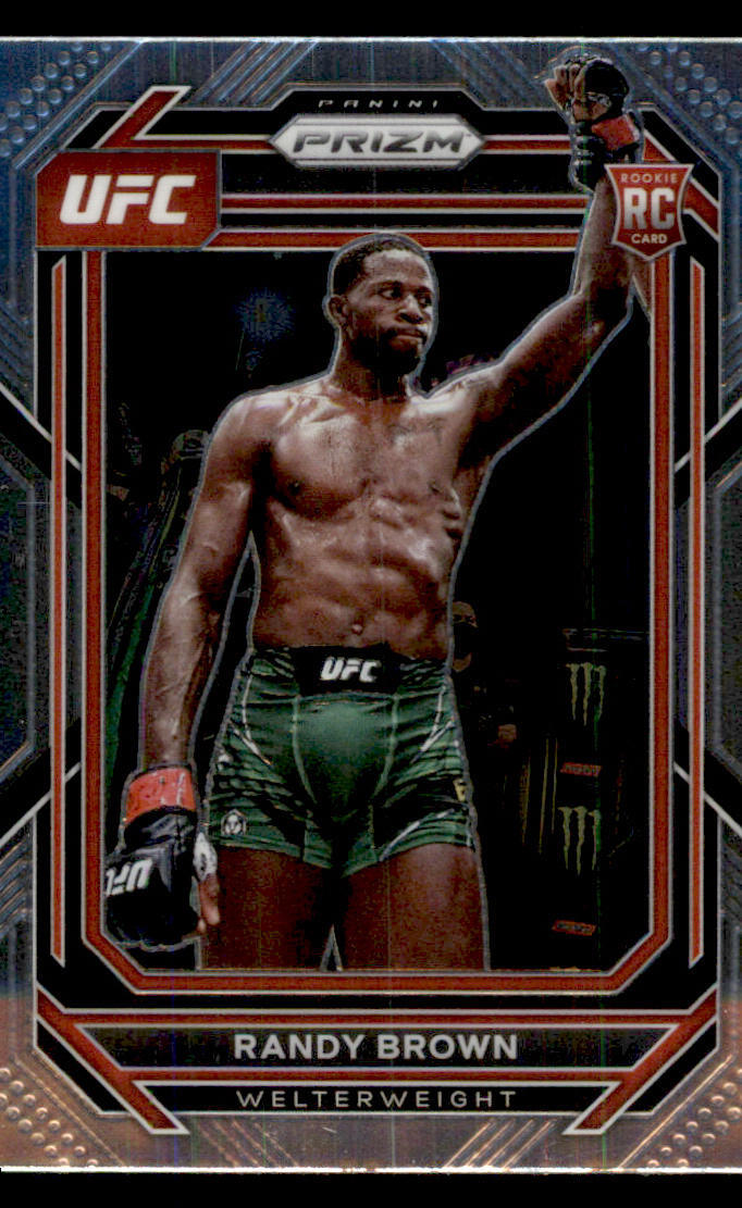 2023 Panini Prizm UFC #106 Randy Brown RC