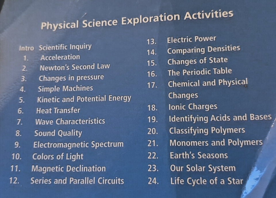 Prentice Hall PHYSICAL Science 8th GRADE 8 CD-ROM TESTS With ANSWERS ...