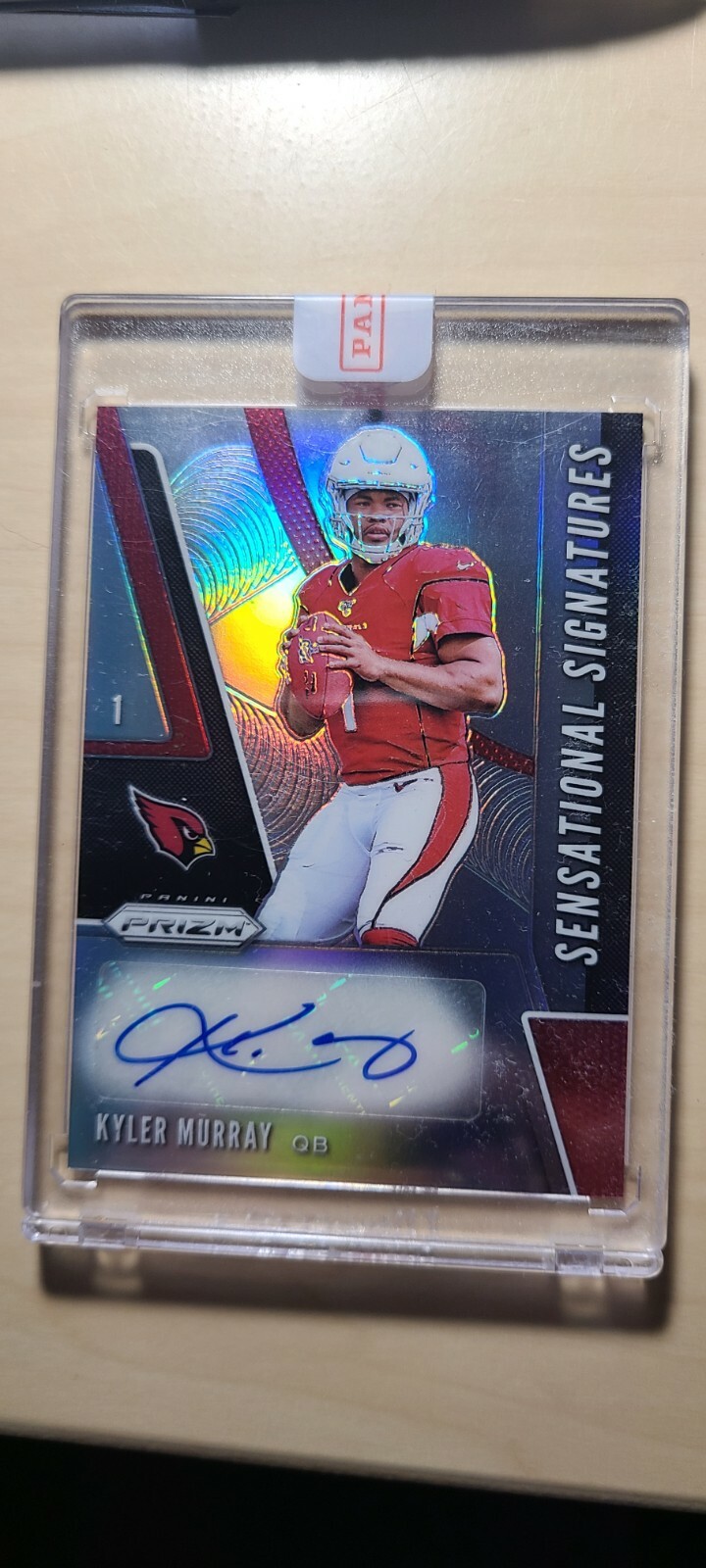 2019 Panini Prizm Silver Sensational Signatures Kyler Murray Rookie Cardinals