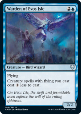 Commander Legends - Warden of Evos Isle - Foil