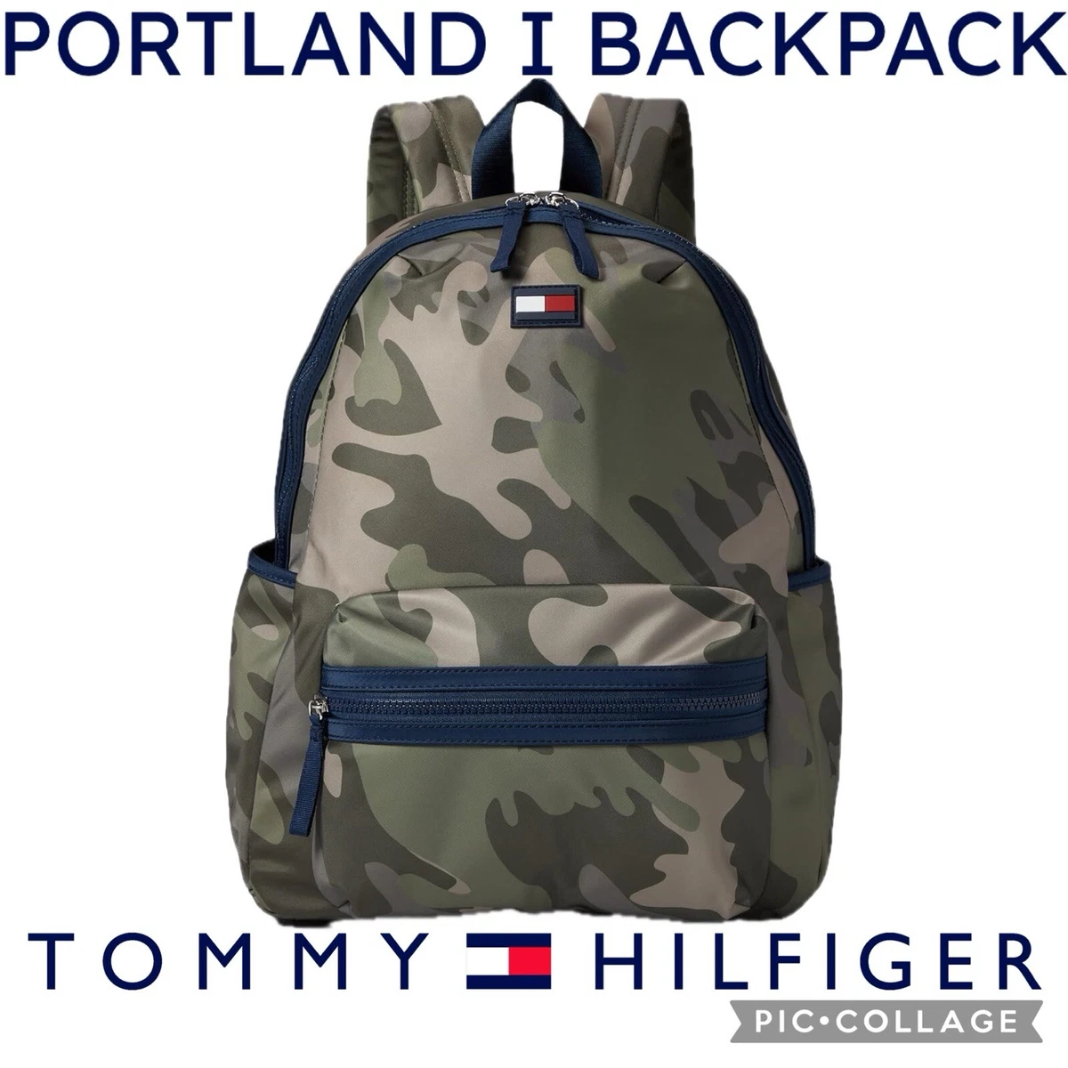 Tommy Hilfiger Portland I Camo & Navy Backpack Tommy Hilfiger Element Backpack AM0AM12455RBN - Ditur main image 4