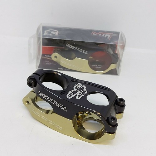 Renthal DUO Stem 31.8mm Handlebar Clamp MTB Mountain Bike Enduro DH AM Bars - Picture 7 of 26