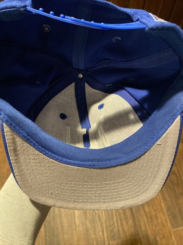 Vintage 90s Apex One Proline Authentic NFL New York Giants SnapBack Hat Ball Cap - Picture 11 of 11