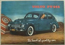 Volvo Pv 444 Usa Car Sales Specification Leaflet June 1956 Ref Ur 6126 Volvo Pv 444 Usa Car Sales Specification Leaflet June 1956 Ref Ur 6126