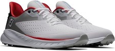 BRAND NEW FootJoy 'Flex XP' Golf Shoes White Gray Spikeless Men's 11 W