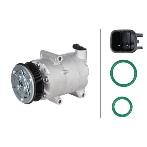 Hella 8FK 366 202-501 Kompressor, Klimaanlage >>> Easy2Fit <<< FüR Ford-image