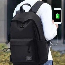 Trendy Men's Minimalist Backpack Versatile Backpack Large Capacity School Studen