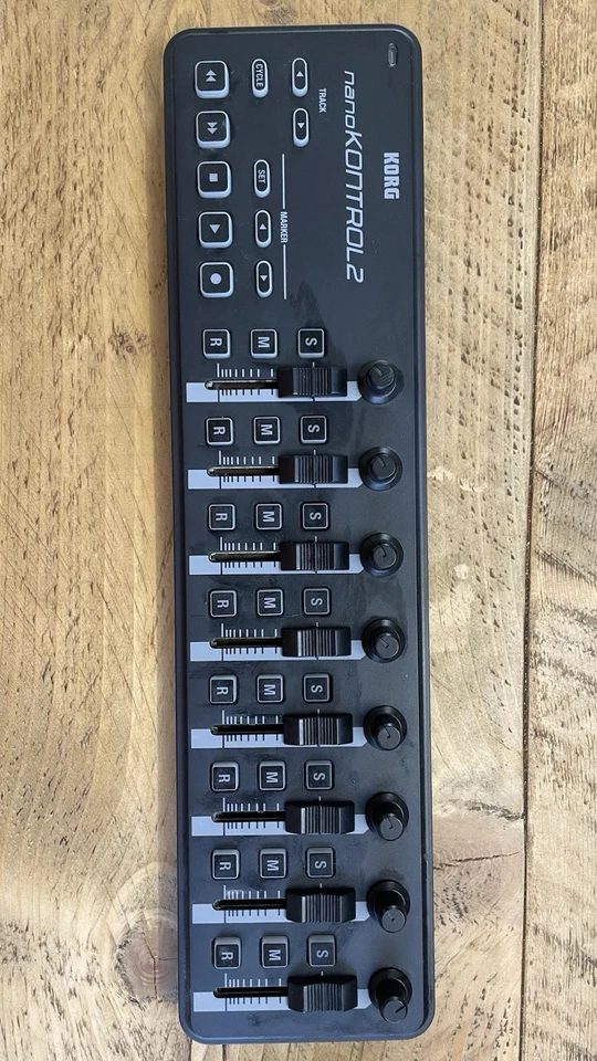 Korg NANOKONTROL2 USB Midi DJ Controller Black nanoKNTRL2 - Image 4 of 4