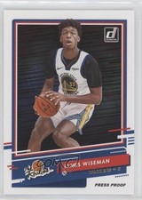 2020-21 Panini Donruss The Rookies Press Proof James Wiseman #3 0m4q