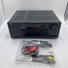 Onkyo TX-NR6050 7.2-Channel 8K AV Receiver, 4K/120Hz, Network Smart   READ