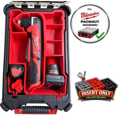 Milwaukee PACKOUT Einsatzschale für C12 RAD Winkelbohrmaschine 12V