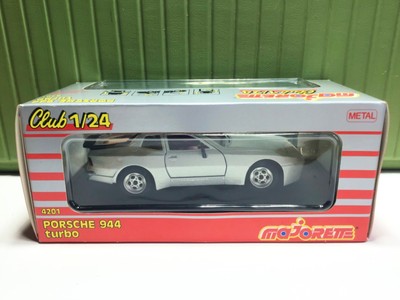 Majorette Club Porsche 944 Turbo 1/24 Scale #4201 Diecast Metal 