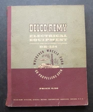 Delco-Remy Electrical Equipment Operation And Maintenance Handbook DR-324