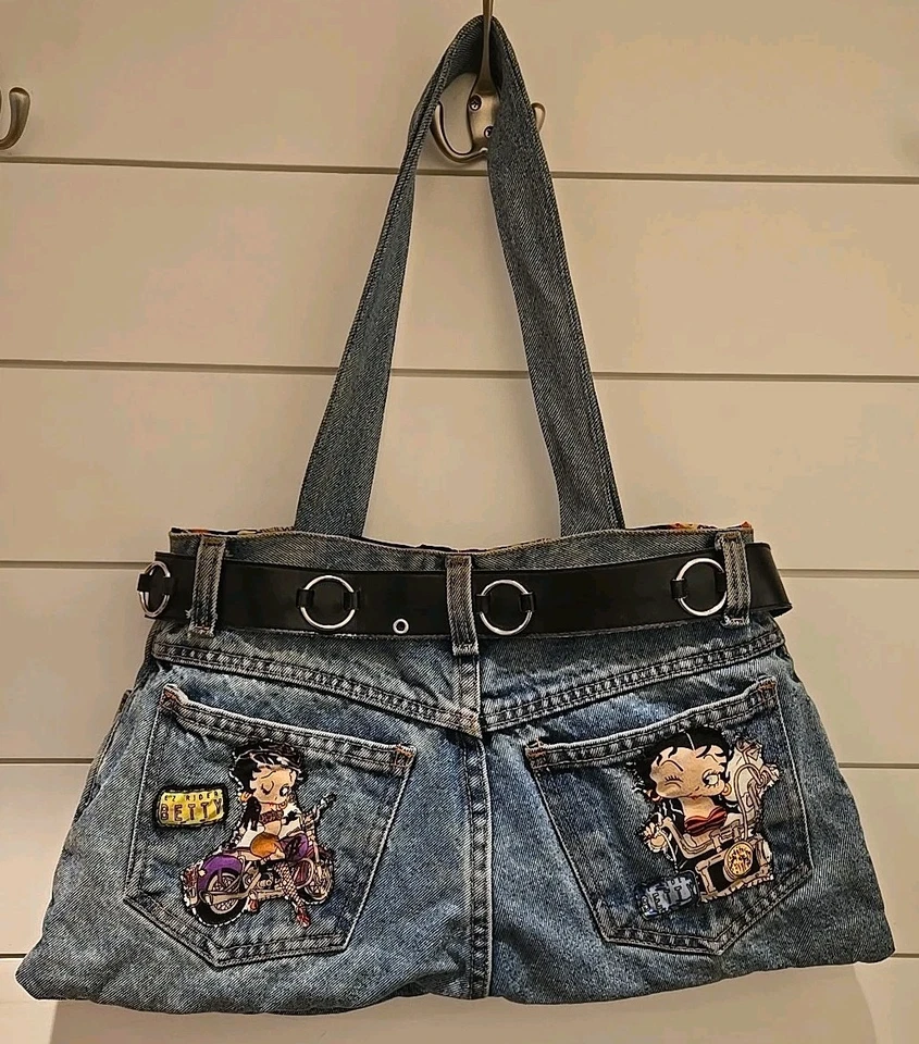 Bolso de mano Betty Boop Denim Foto 2 de 4