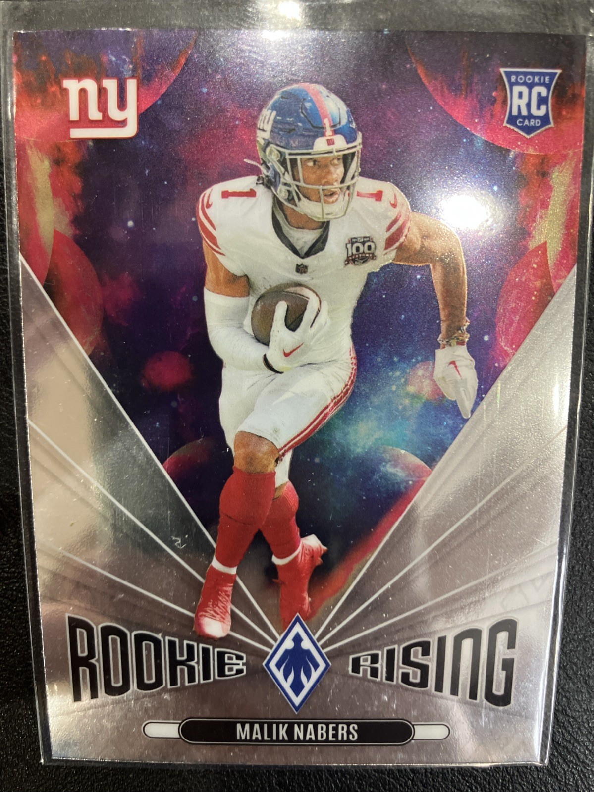 2024 Panini Phoenix - Rookie Rising Malik Nabers #RR-MNS (RC)