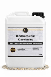 Verfestigen von losen Kieseln, Steinen und Schotter, Kiesbinder Galabau,Schotter