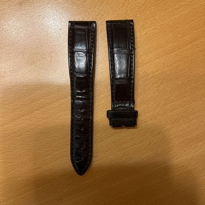 Zenith Analog Quartz Men Belt Strap Genuine Damaged Vintage 044366002