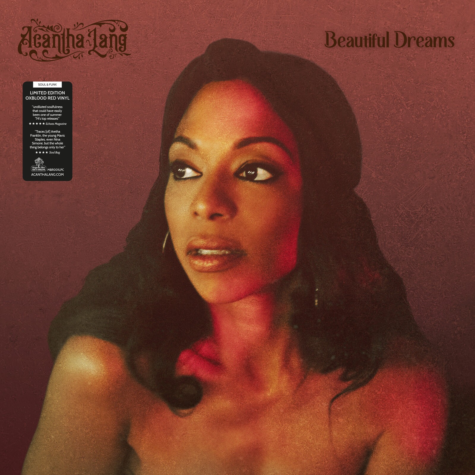 Acantha Lang Beautiful Dreams LP Vinyl MBR01LPC NEW