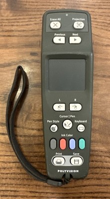 Polyvision Walk and Talk Remote Control with Touchpad TESTED
