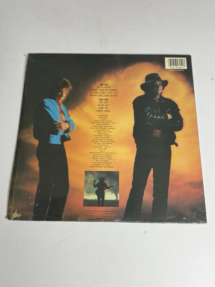 Stevie Ray Vaughan & Double Trouble – LP 1984 Epic FE 39304 1st Press VG++ Foto 2 de 3