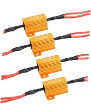 25W 6.8ohm Load Resistors, 4PCS LED Turn Signal Resistor Kit - Fix LED Bulb