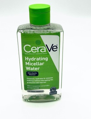 CERAVE Hydrating Micellar Water Ultra Gentle Cleanser 10oz w/o box