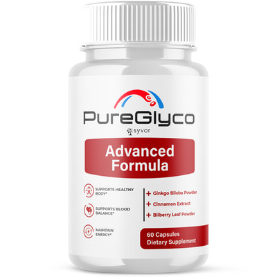 (1 Pack) Pure Glyco Advanced Blood Support Vitamin Formula PureGlyco 60 Capsules