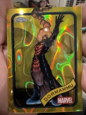 2025 Topps Chrome Marvel Dormammu Yellow Lava #36