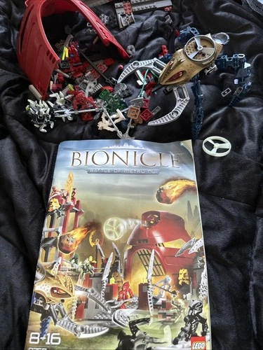 BIONICLE LEGO System Playsets Battle of Metru Nui 8759 Read Description