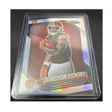 Quinshon Judkins Prizm Variation Browns  & Select Rookie TCU Lazer