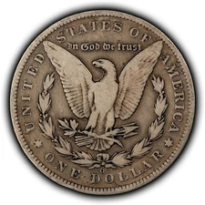 1891-O $1 Morgan Silver Dollar - VAM-1A1 Clashed E Top-100 WOW! - SKU-Z6317